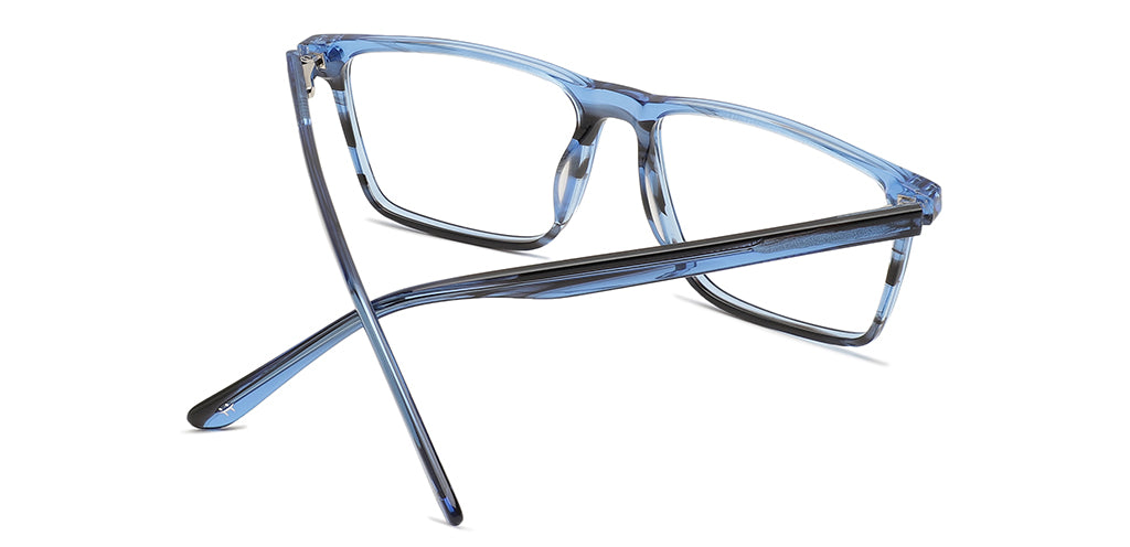 Happster Clipon Unisex Eyeglasses Full_frame Square Large 54 Acetate SM SW2322