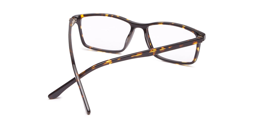 Happster Clipon Unisex Eyeglasses Full Frame Rectangle Medium 51 Acetate SM ANI2320