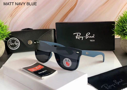 RB Stylish Branded Stop Ray With 100% UV Ban Square 650 Fancy Men & Women Sunglass
