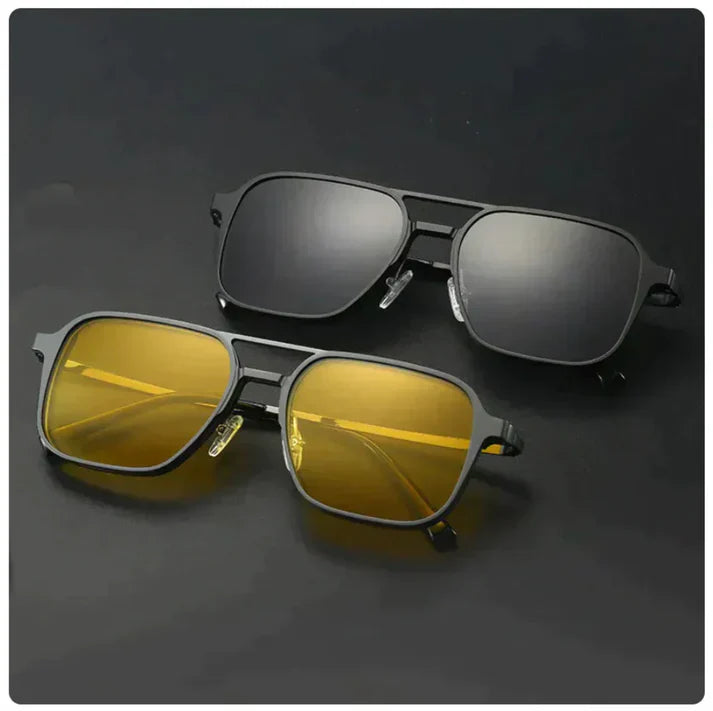 6 in 1 Magnetic Polarized Sunglasses