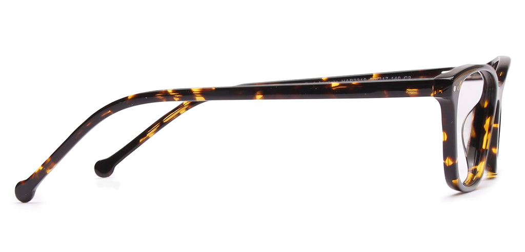 Happster Clipon Women Eyeglasses Full Frame Cateye Medium 50 Acetate SM ANI2319