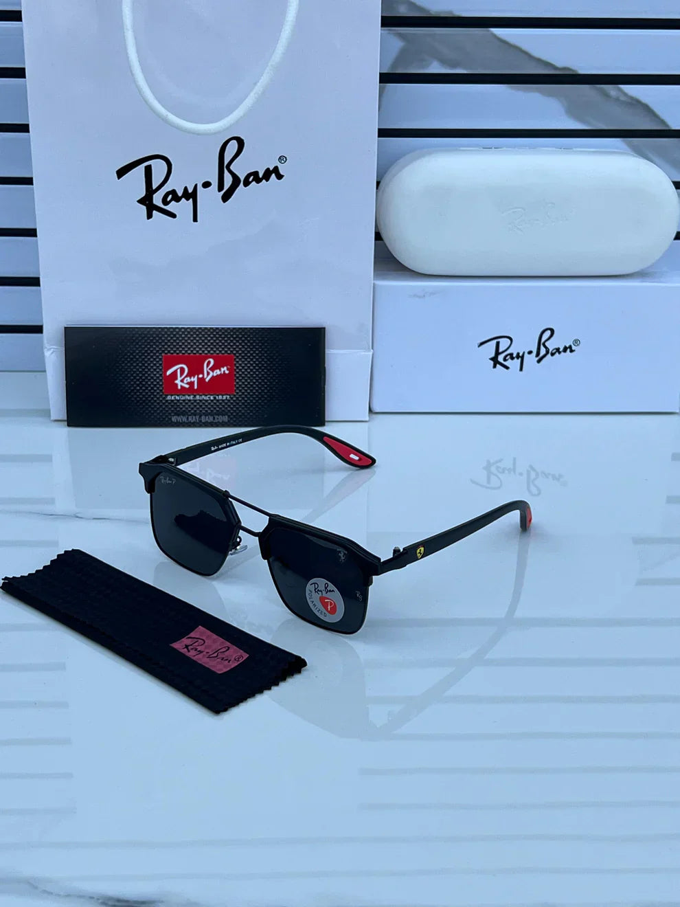 RB Fancy Sunglass For Daily Causal Evergreen UV Protected For Unisex
